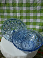 Indiana Glass Windsor Blue Candy Dish