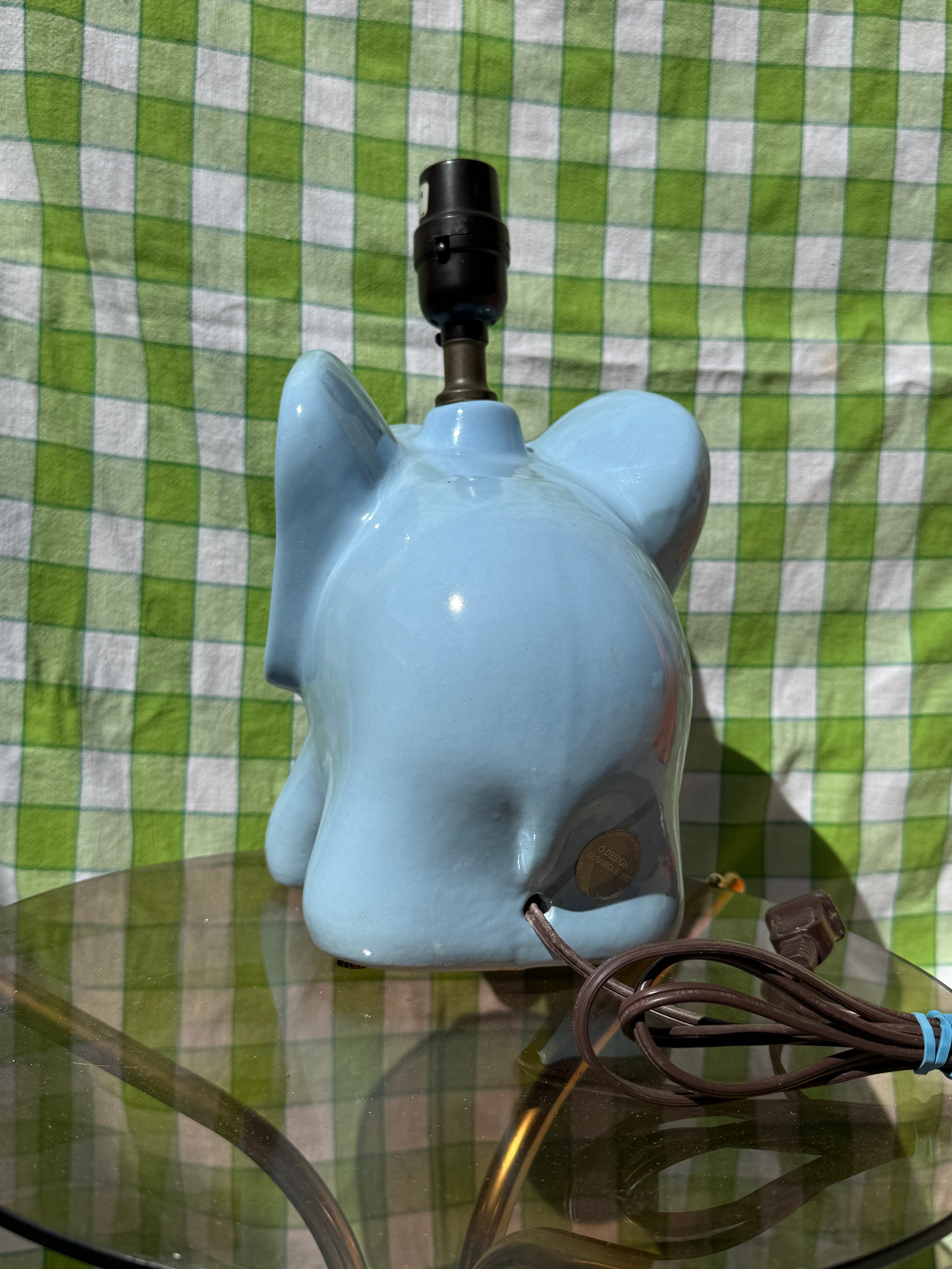 O Design Baby Elephant Lamp