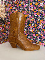Vintage Cowboy Boot Vase