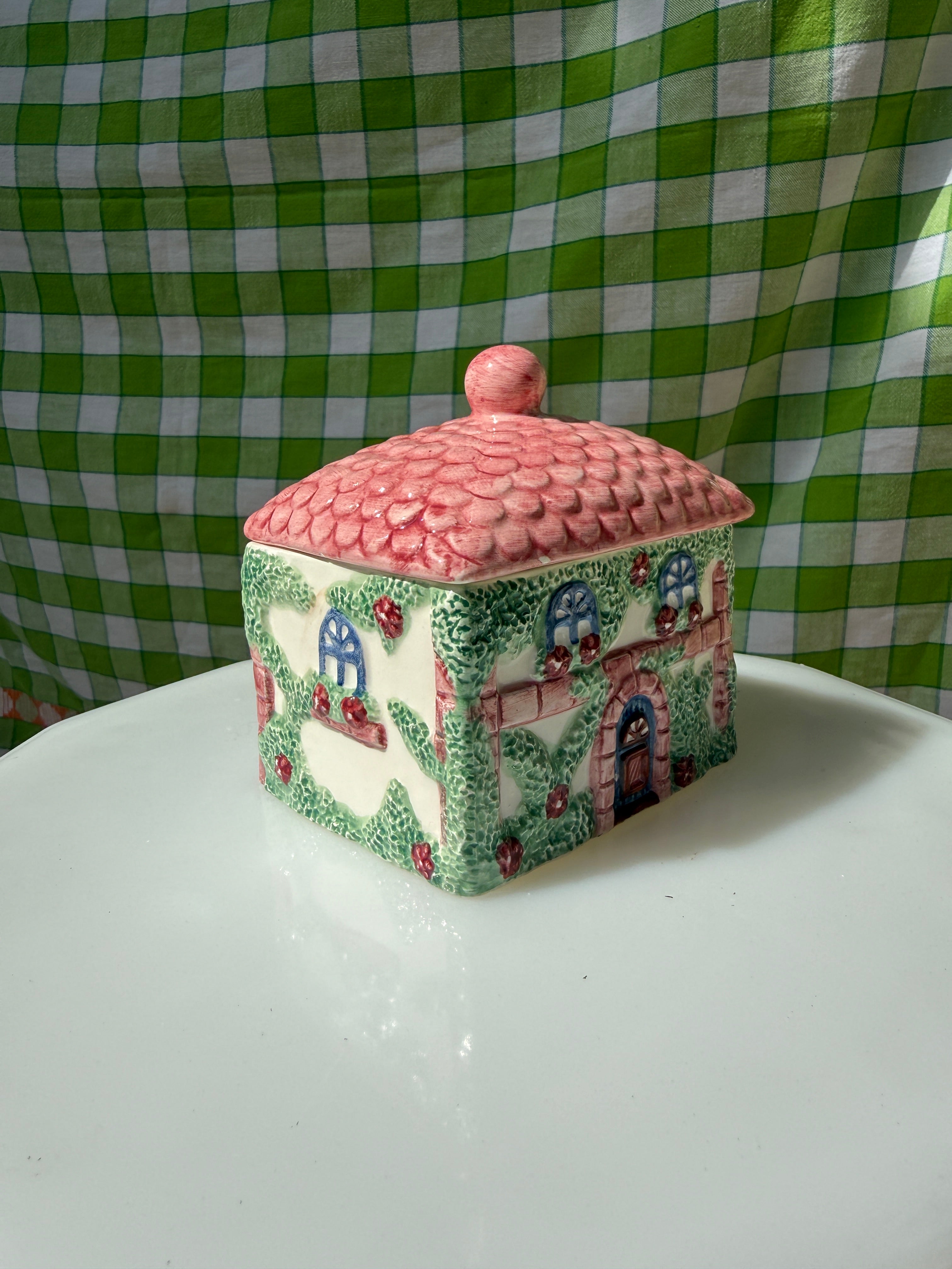 AVON Country Cottage Sugar Pot
