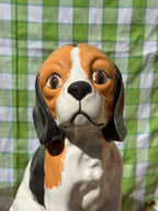 Vintage MCM Spaniel Dog Statue