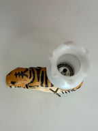Vintage Mini Tiger Oil Lamp