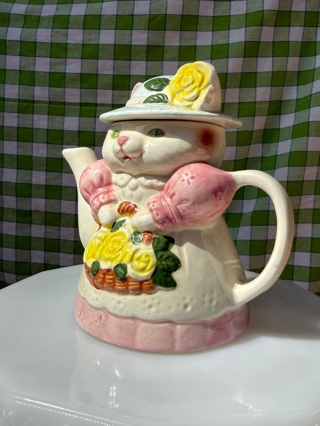 Summit Flower Cat Teapot