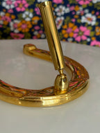 Vintage Brass Horseshoe Pen Holder