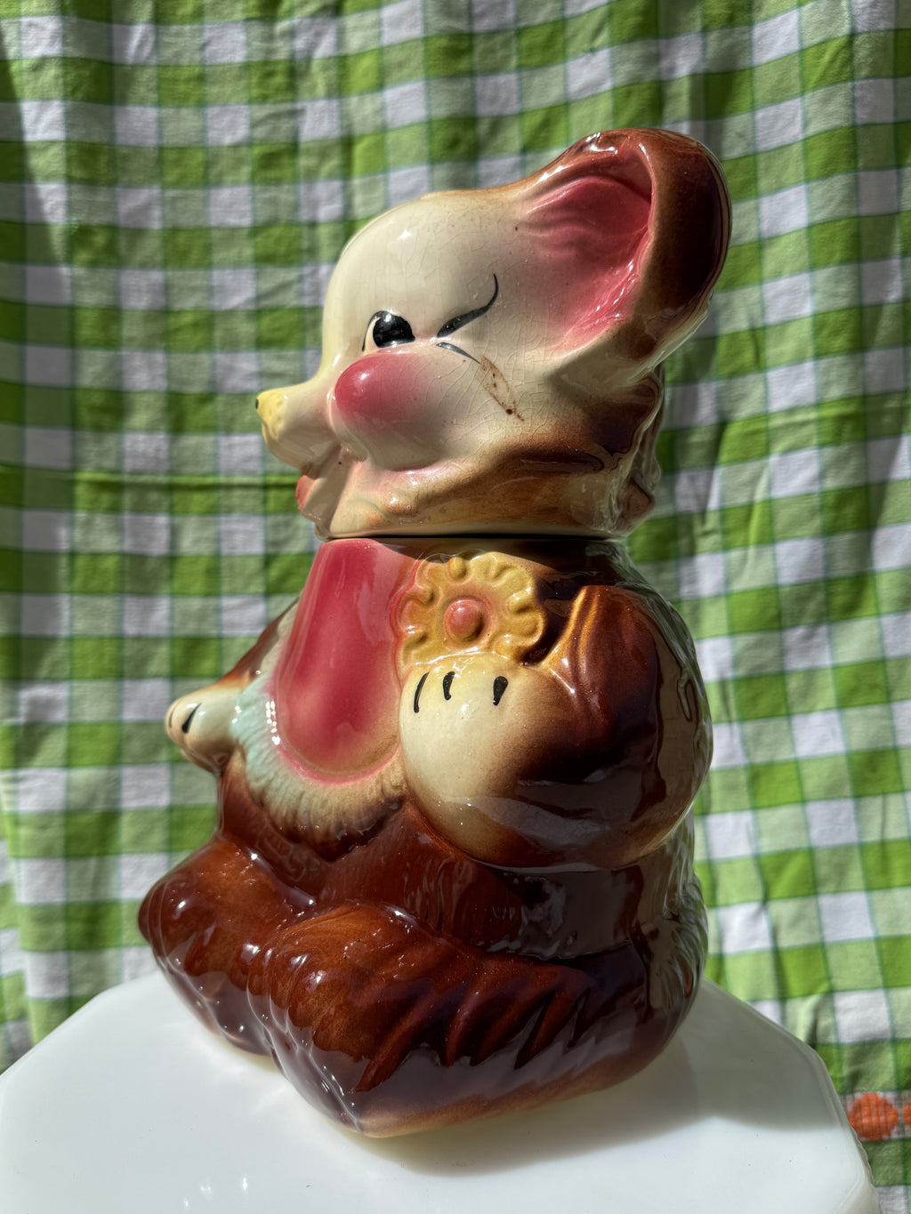 American Bisque Baby Bear Cookie Jar