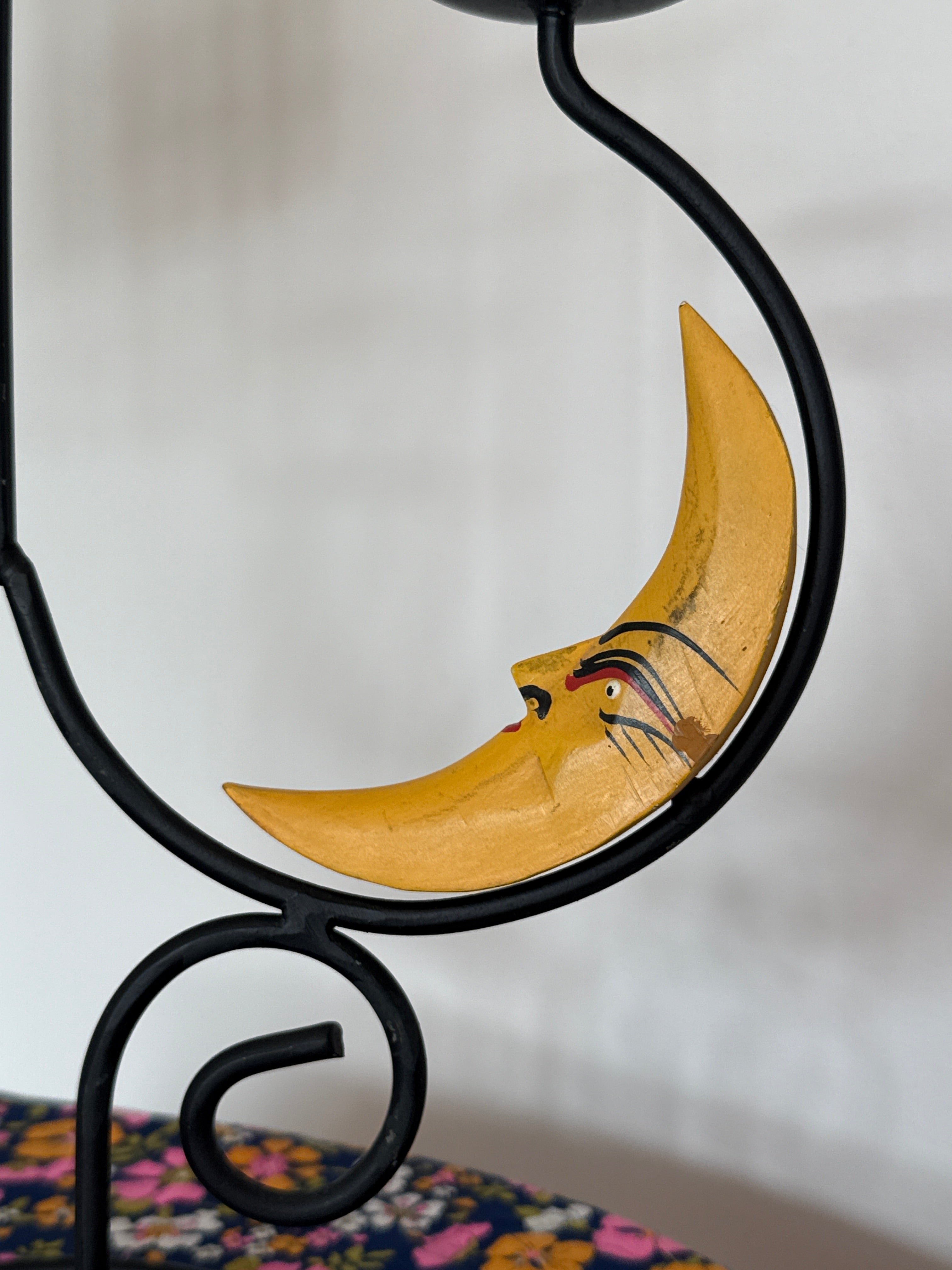 Vintage Celestial Candle Holder