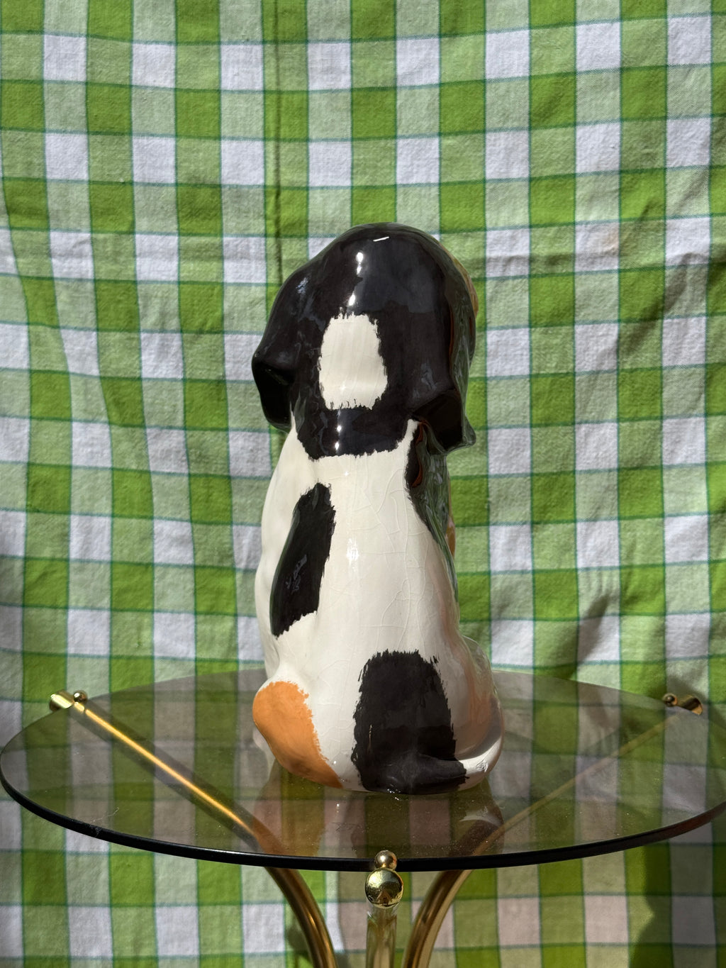 Vintage MCM Spaniel Dog Statue