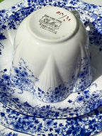 Shelley 'Dainty Blue' Teacup & Plate Set