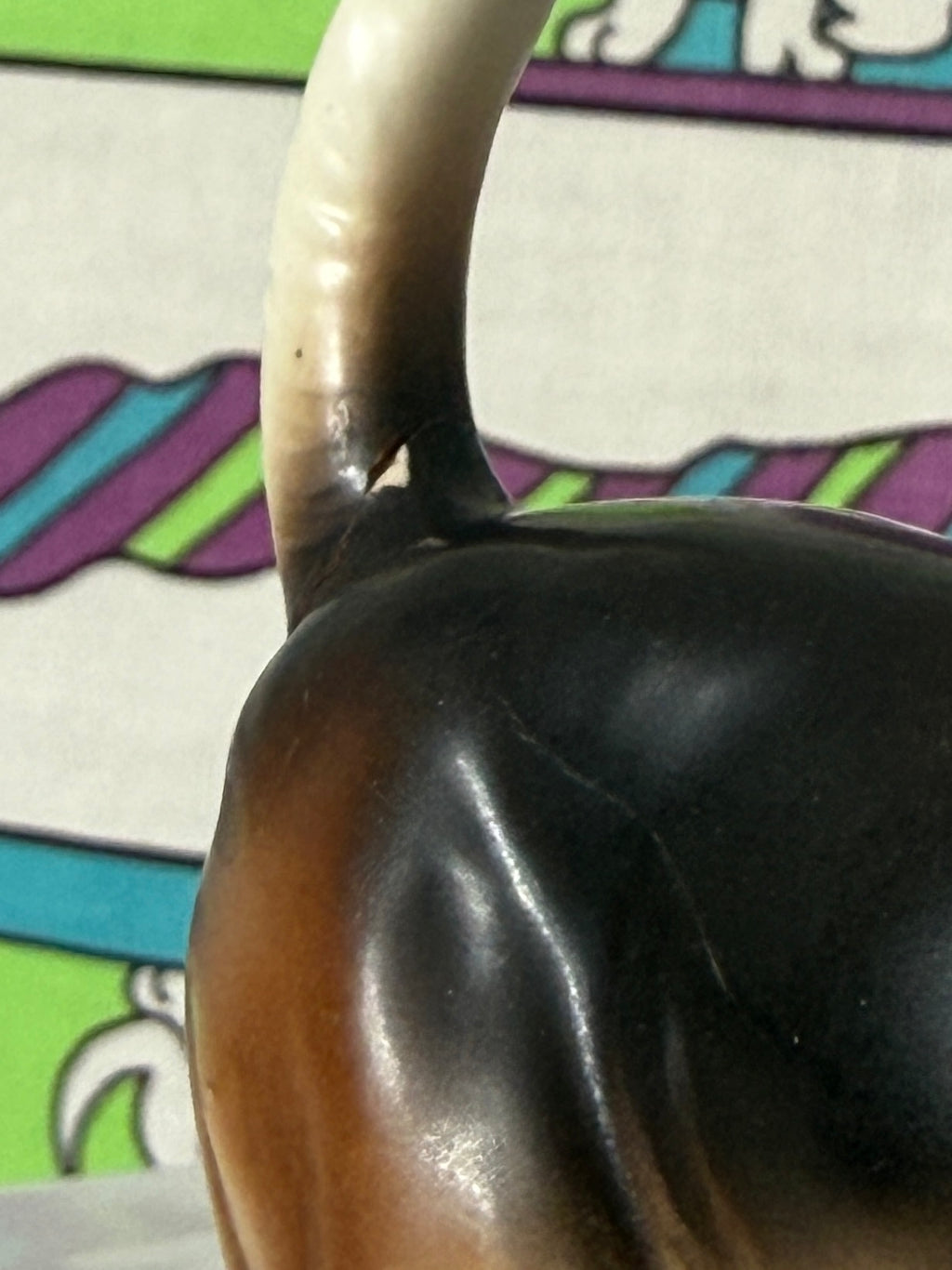 Vintage Beagle Dog Figurine