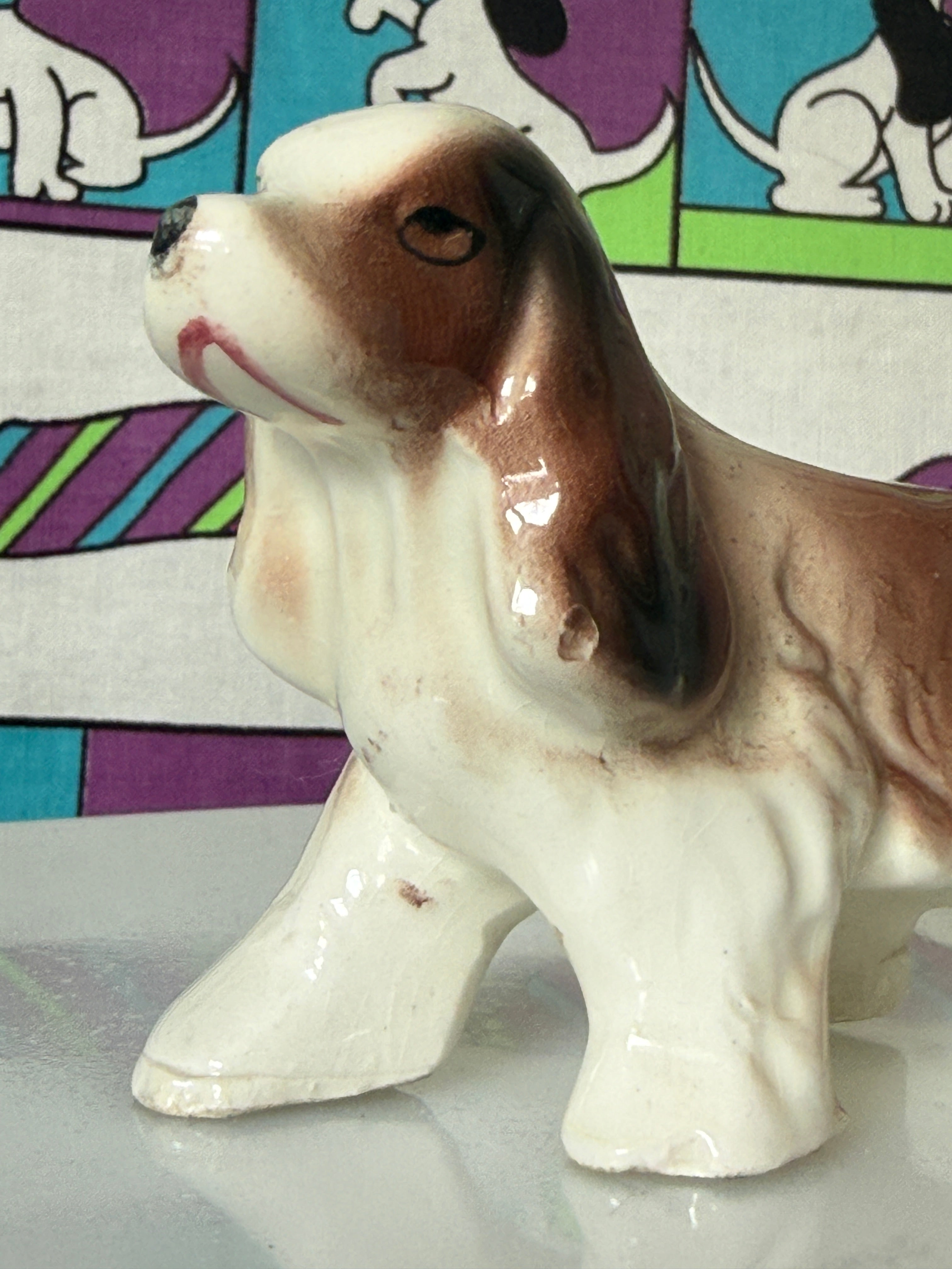 Vintage Spaniel Dog Figurine
