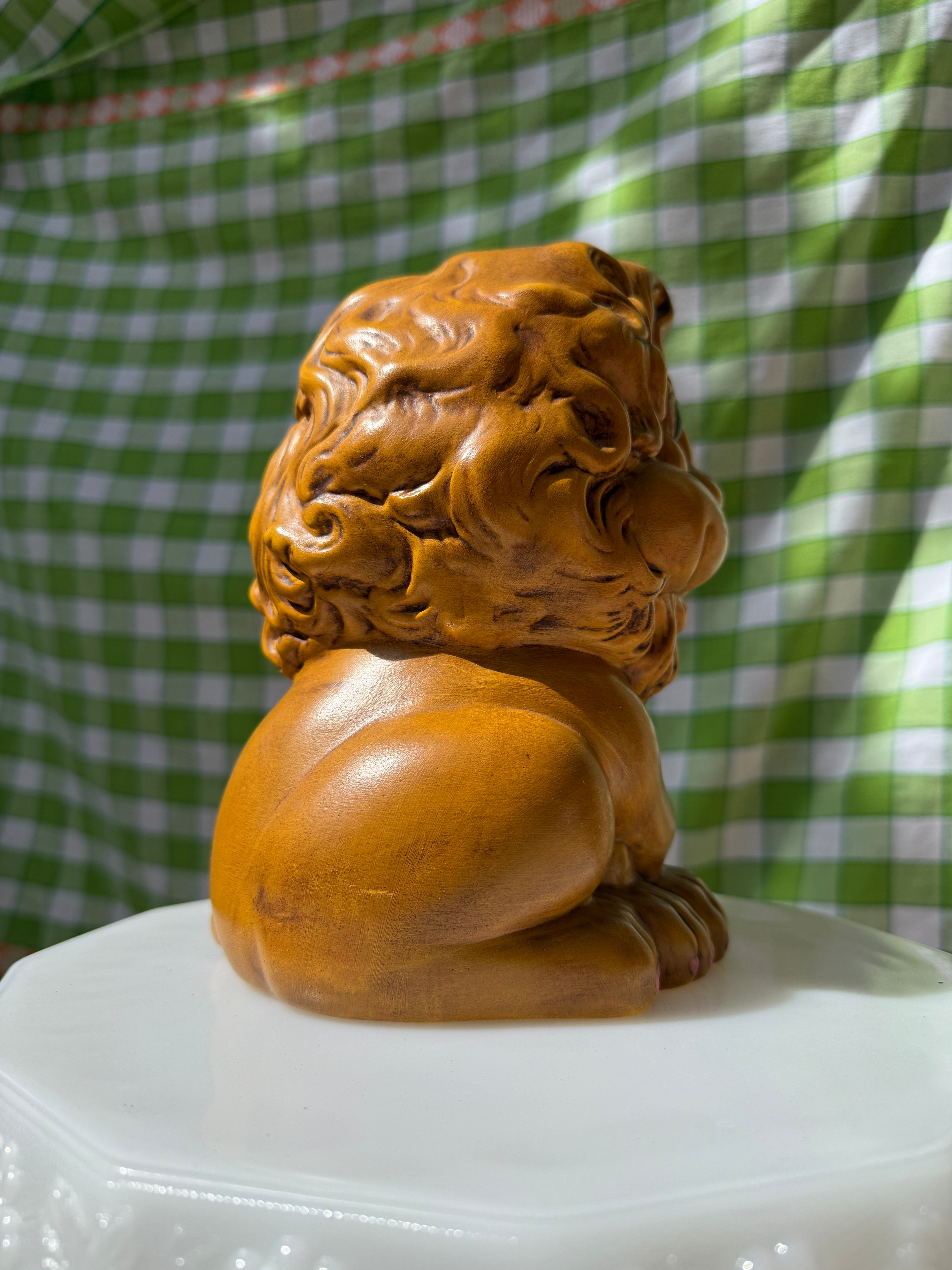 Atlantic Mold Lion Piggy Bank