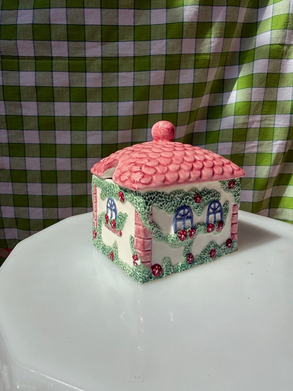 AVON Country Cottage Sugar Pot