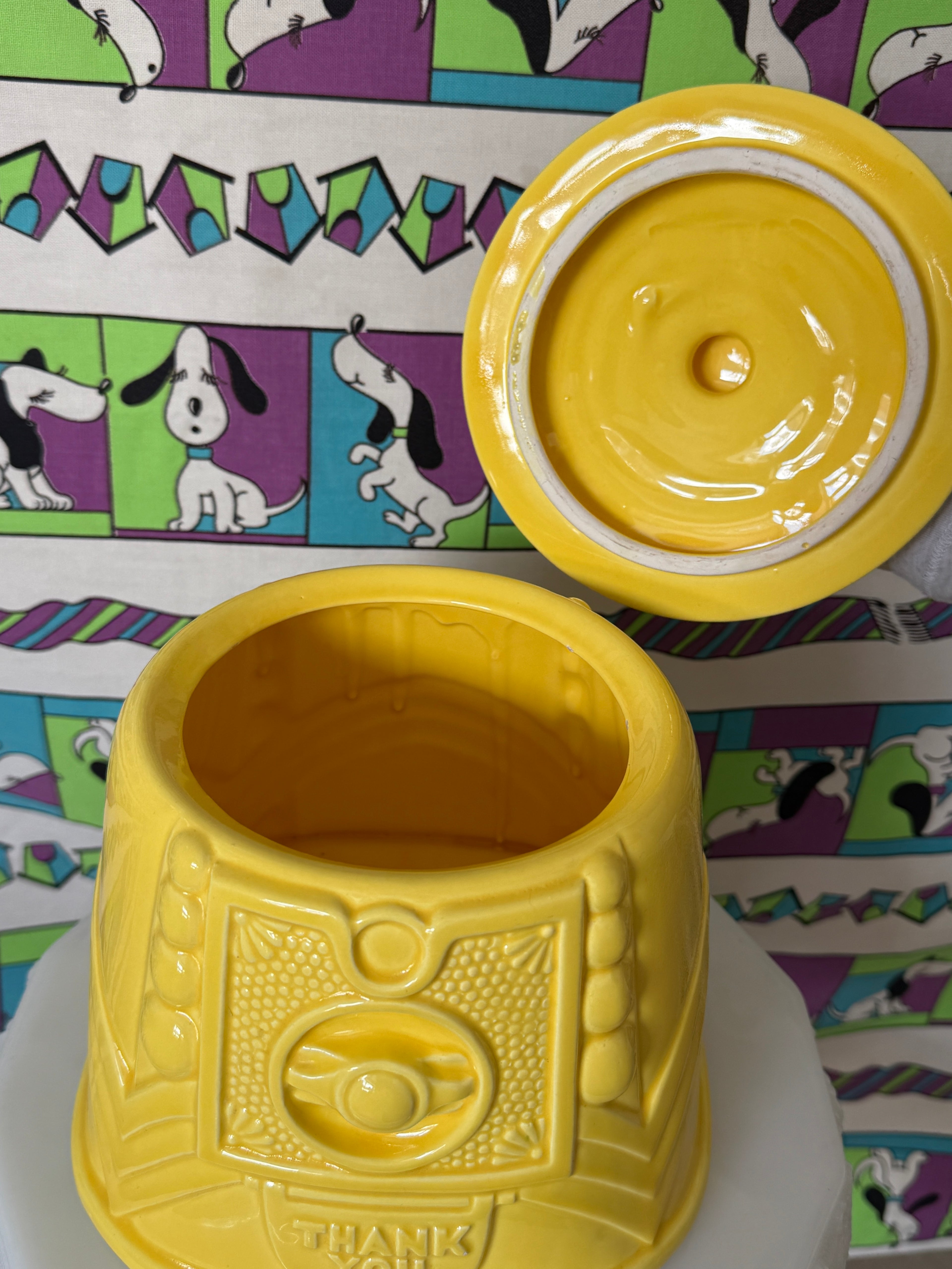 Vintage Gumball Machine Cookie Jar