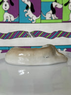 Vintage Sleeping Dog Figurine