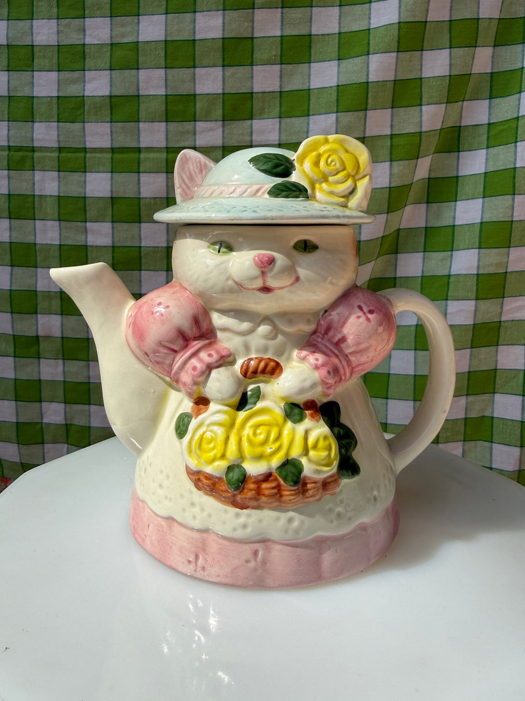 Summit Flower Cat Teapot