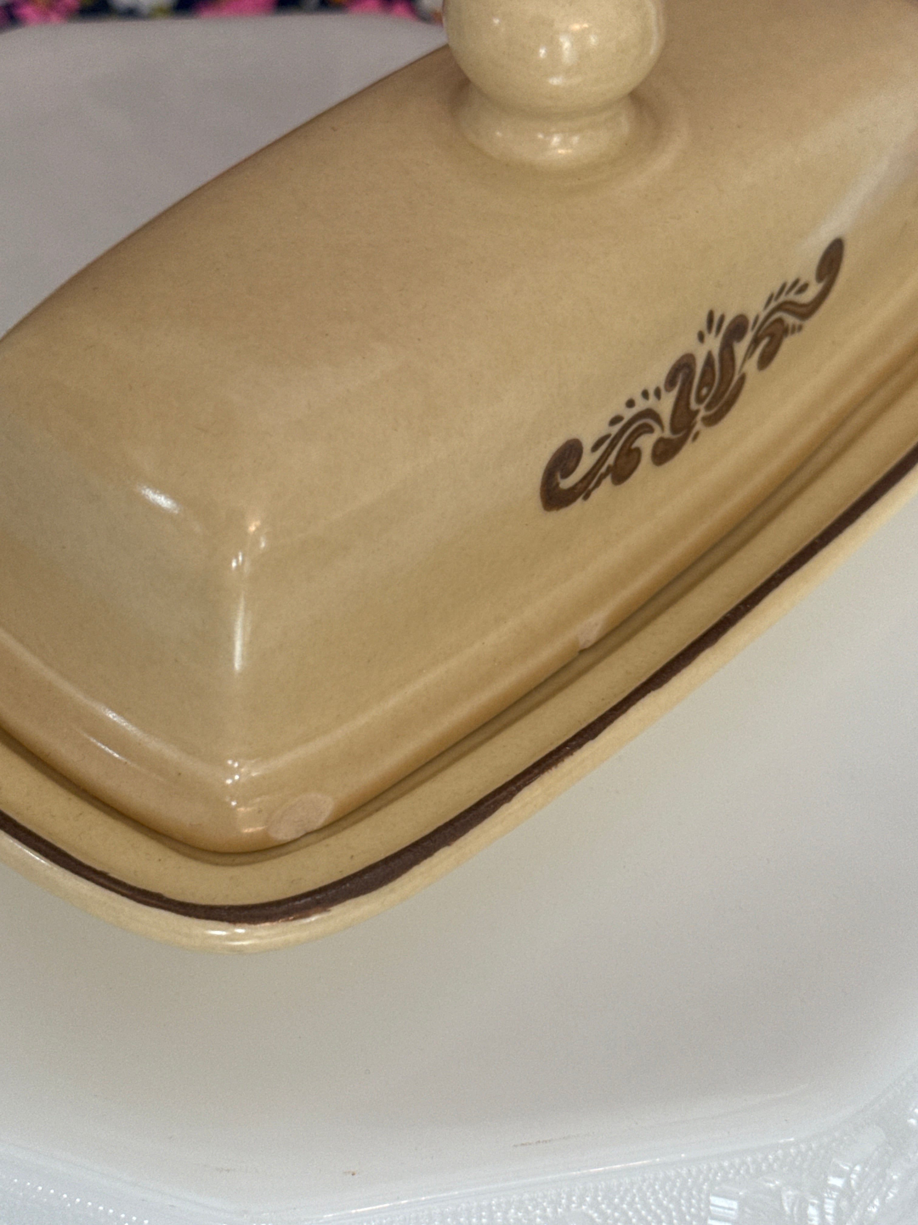 Pfaltzgraff Village Butter Dish