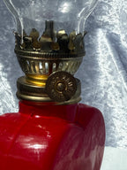Vintage Mini "You Light Up My Life" Oil Lamp