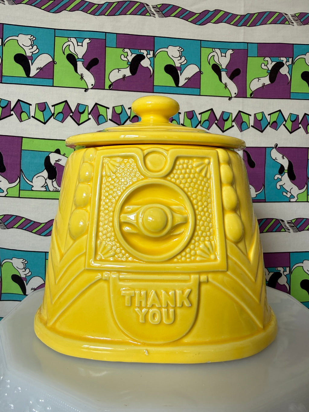 Vintage Gumball Machine Cookie Jar