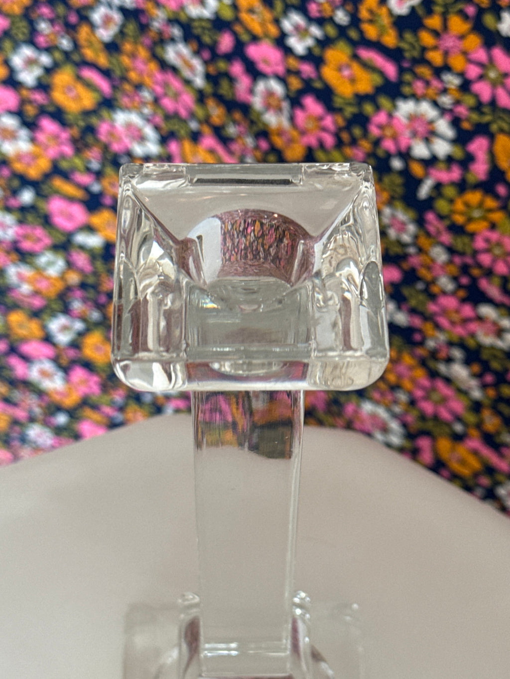 Bohemia Czech Crystal Candle Holder