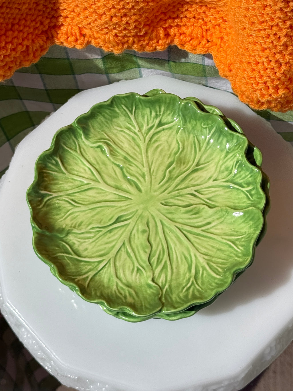 AVON Cabbage Plates (set of 4)