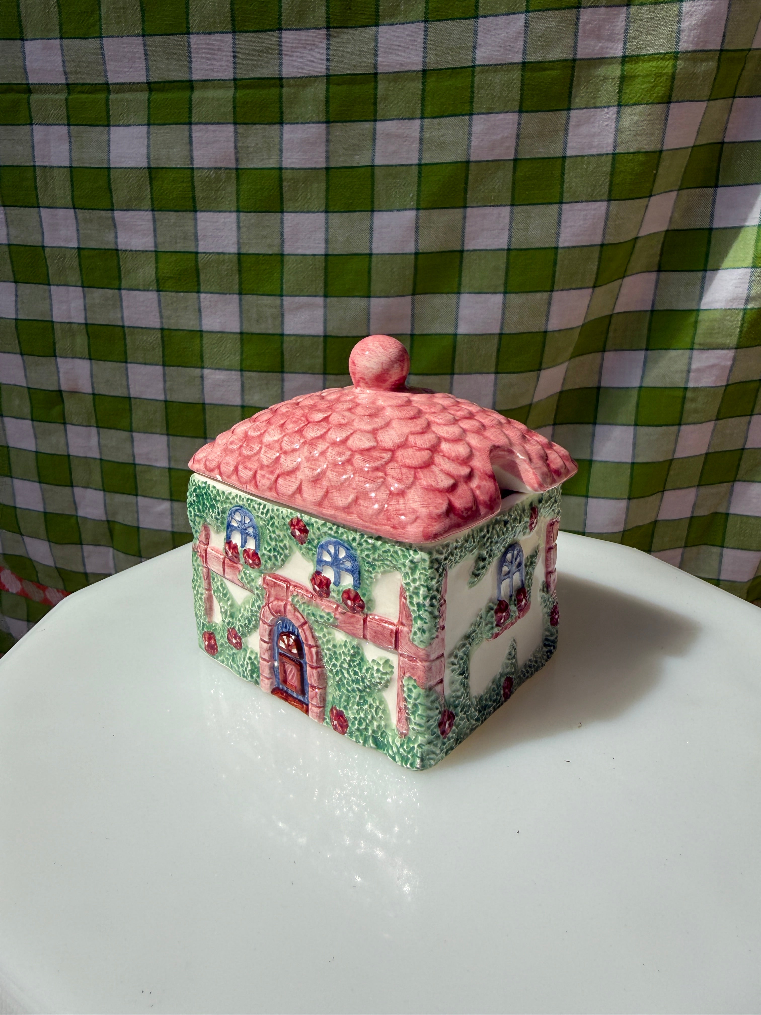 AVON Country Cottage Sugar Pot