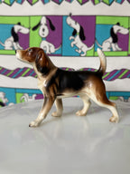 Vintage Beagle Dog Figurine