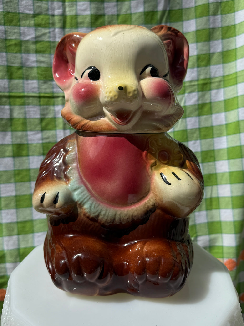 American Bisque Baby Bear Cookie Jar