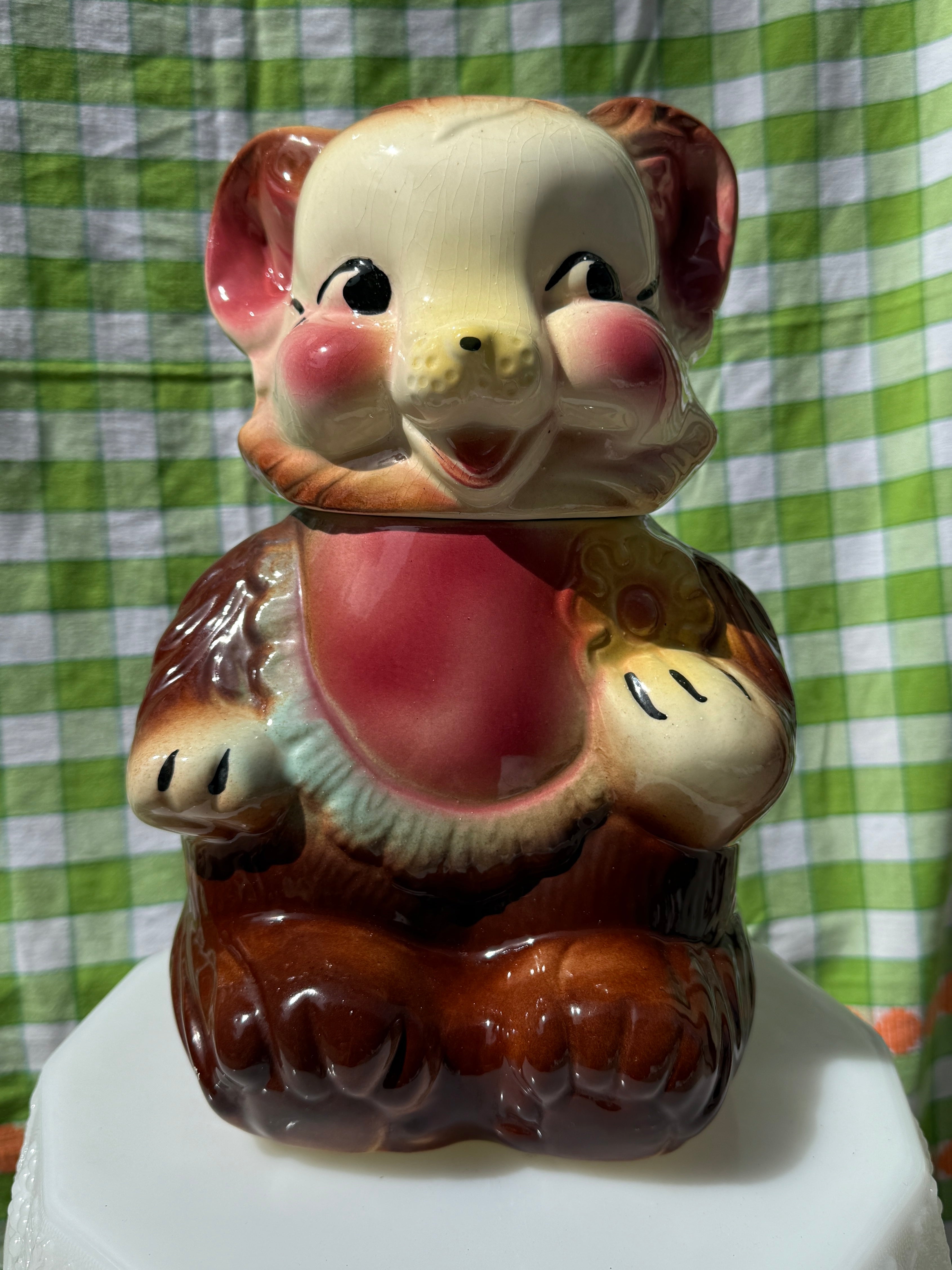 American Bisque Baby Bear Cookie Jar