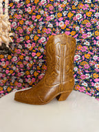 Vintage Cowboy Boot Vase