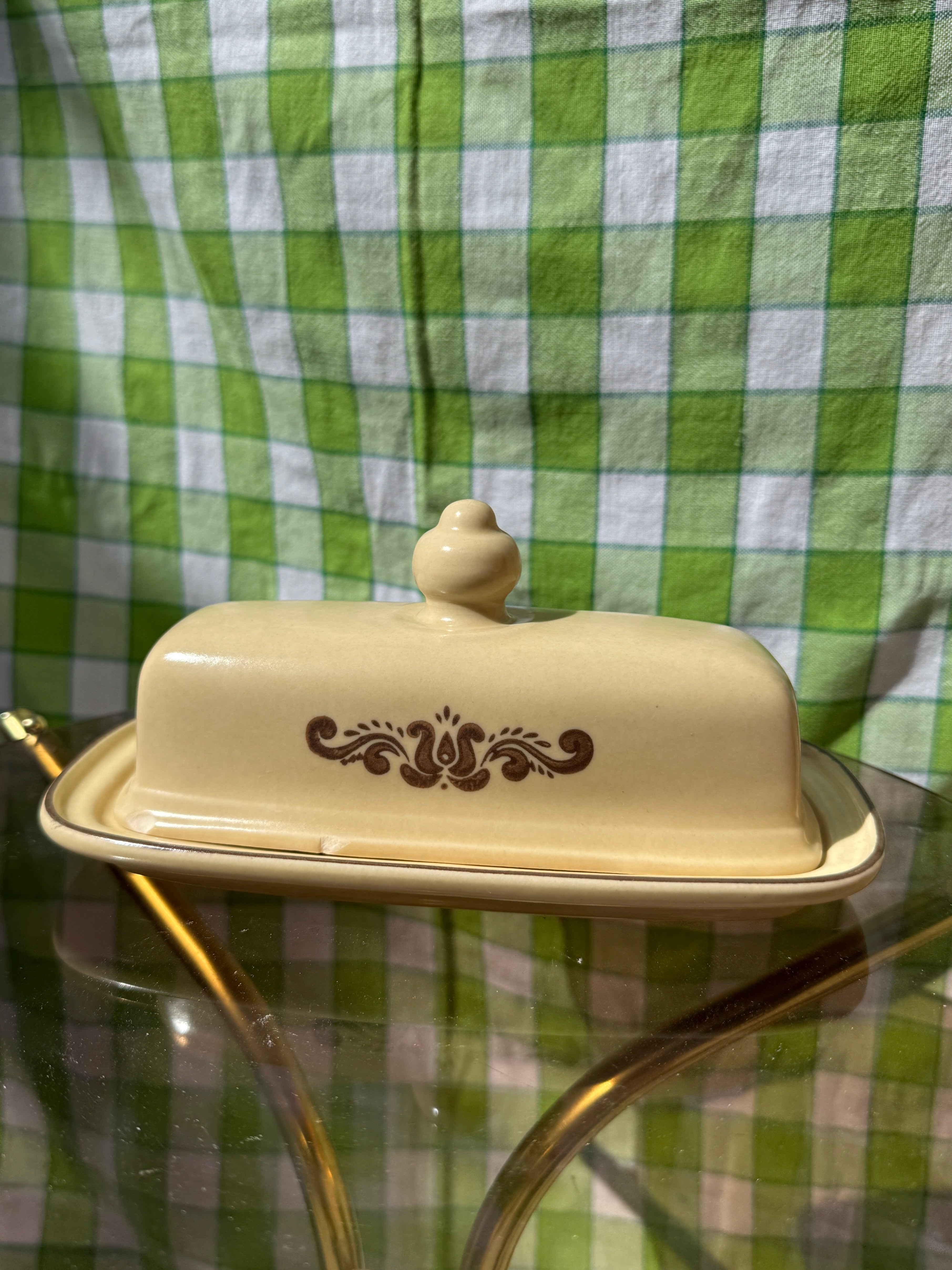 Pfaltzgraff Village Butter Dish